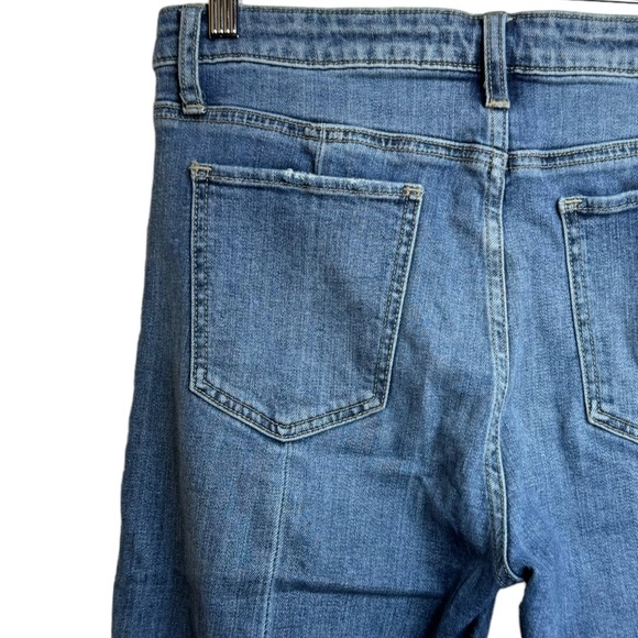 Joe's Jeans The Charlie High Rise Skinny Ankle Blue Jeans Raw Hem 29 - Picture 11 of 16